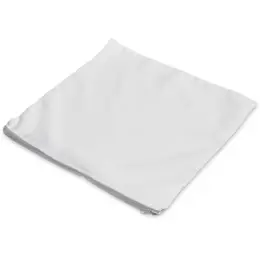 Hoppla Zuri Medium Scatter Cushion Cover Solid White Unbranded Flat